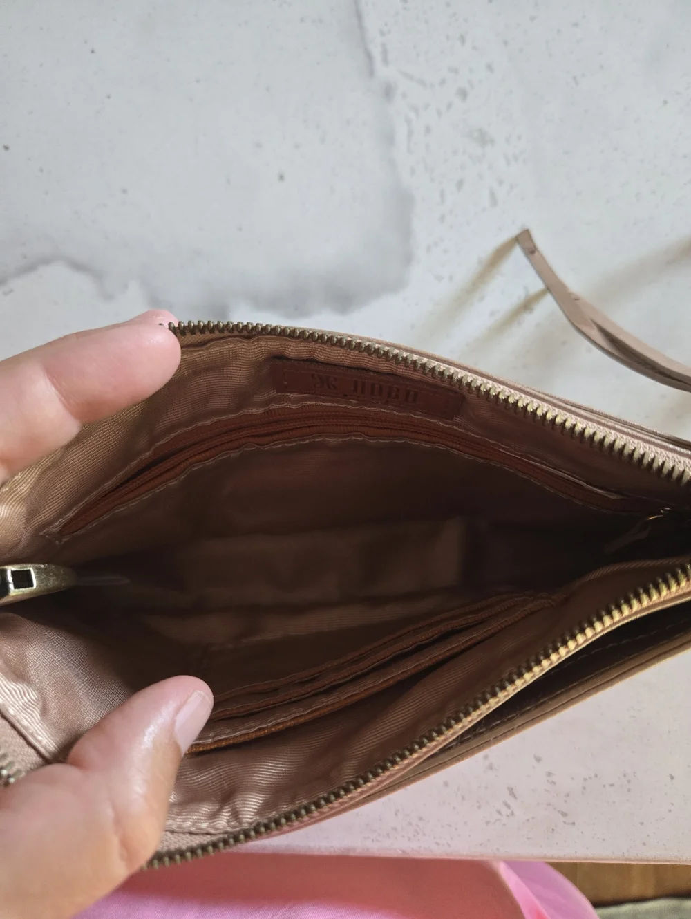 HOBO Leather Wristlet Wallet